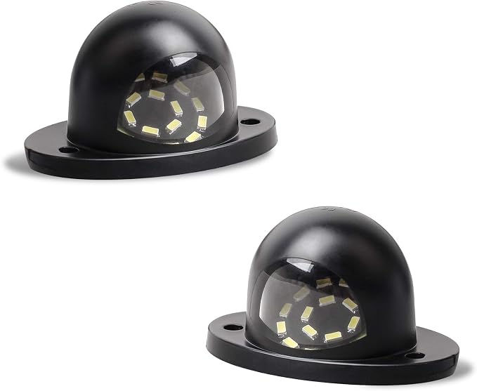RUXIFEY LED License Plate Light Tag lights Compatible with Dodge Ram 1500 2500 3500 1994-2001 Pickup, 6000K White, Pack of 2