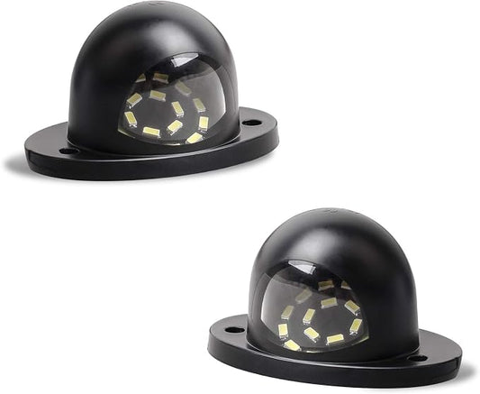RUXIFEY LED License Plate Light Tag lights Compatible with Dodge Ram 1500 2500 3500 1994-2001 Pickup, 6000K White, Pack of 2