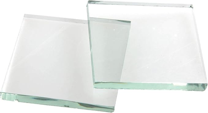 Stinger Testing Glass for Glass Breaker Escape Tool, Scientific Glass Streak Plates, 2"x2"x3/16, Test for Car Window Hammer, Safety Hammer, Car Escape Tool (20)