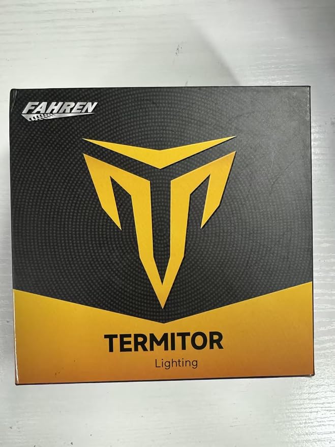 Termitor H11/H8/H16 Fog Light Bulbs, 16000LM 900% Brightness Upgraded 6500k cool white Driving Fog Lights, 60000HRS Lifespan Replacement H8 H16 Fog Bulbs, 1:1 Mini Size, Plug and Play, Pack of 2.