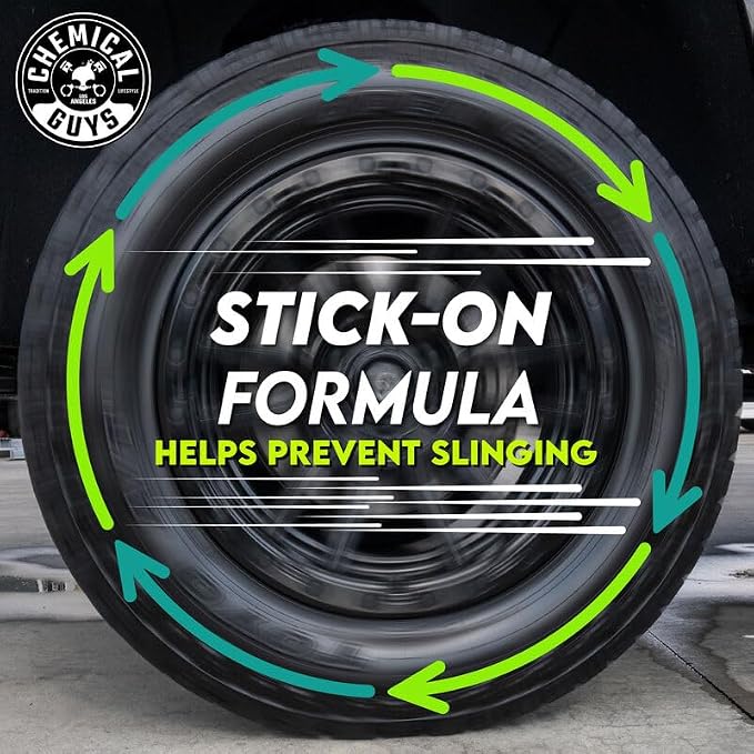 Chemical Guys, HydroShield Vinyl, Rubber & Plastic Ceramic Coating, 16 oz | Ceramic shine coating revives interior and exterior trim, tires and plastic, adding gloss and a protective layer
