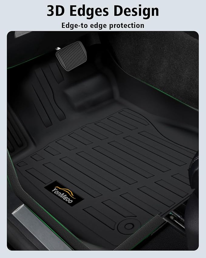 Floor Mats Custom for Subaru Outback 2026 | All Weather TPE Rubber Floor Liners, Cargo Liner, Backrest Mat Full Set for Outback Accessories, Black