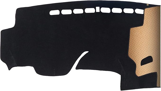 Dash Cover, Anti-Glare, Sun Protection, Dustproof, UV-Proof, Dashboard Covers, Interior Car Accessorie Fit for 2015 2016 2018 2019 2020 Ho-nda Fit, Black