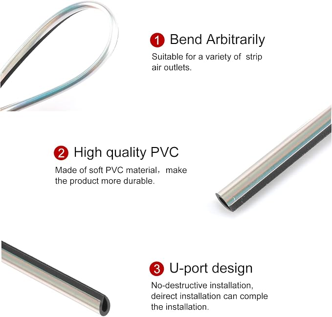 LivTee 20 Pieces Car Air Conditioner Decoration Strip for Vent Outlet, Universal Waterproof Bendable Air Vent Outlet Trim Decoration, Car Interior Accessories (Shiny Silver)