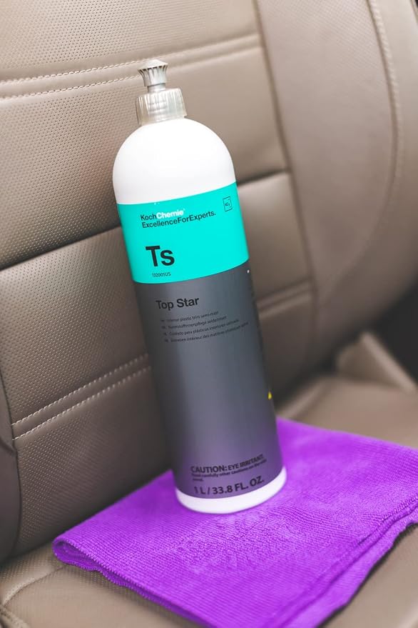 KOCHCHEMIE Koch-Chemie TS - Top Star - 5 Liter Interior Plastic and Vinyl Conditioner with UV Protection for Dash, Vinyl & Leather - Like New OEM Finish
