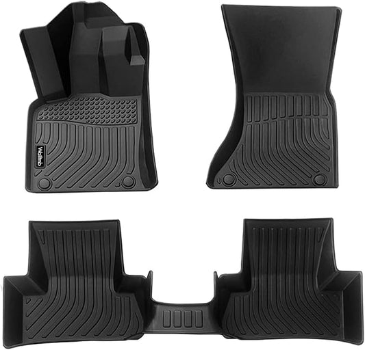 Car Floor Mats Custom Fit Audi Q5 2017-2009 All Weather Floor Mats for SQ5 TPE Durable Floor Liners Accessories for Audi Q5 2017 2016 2015 2014 2013 2012 2011 2010 2009 Black