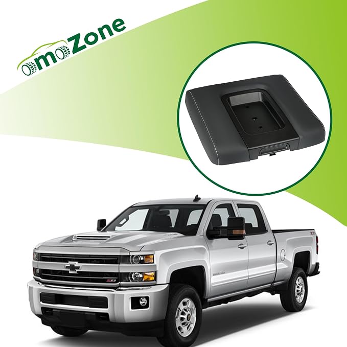 Front Seat Center Console Armrest Lid Black Compatible with 2014-2019 Chevrolet Chevy Silverado Suburban Tahoe GMC Sierra Yukon XL Replaces 22881398