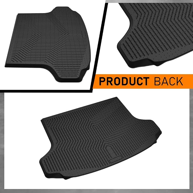 G-PLUS Rear Trunk Cargo Liner Mat Fit Honda HRV 2023 2024 2025 | All Weather Protection,Non-Slip,Custom Fit Floor Cargo Liner,TPE Full Coverage,Black