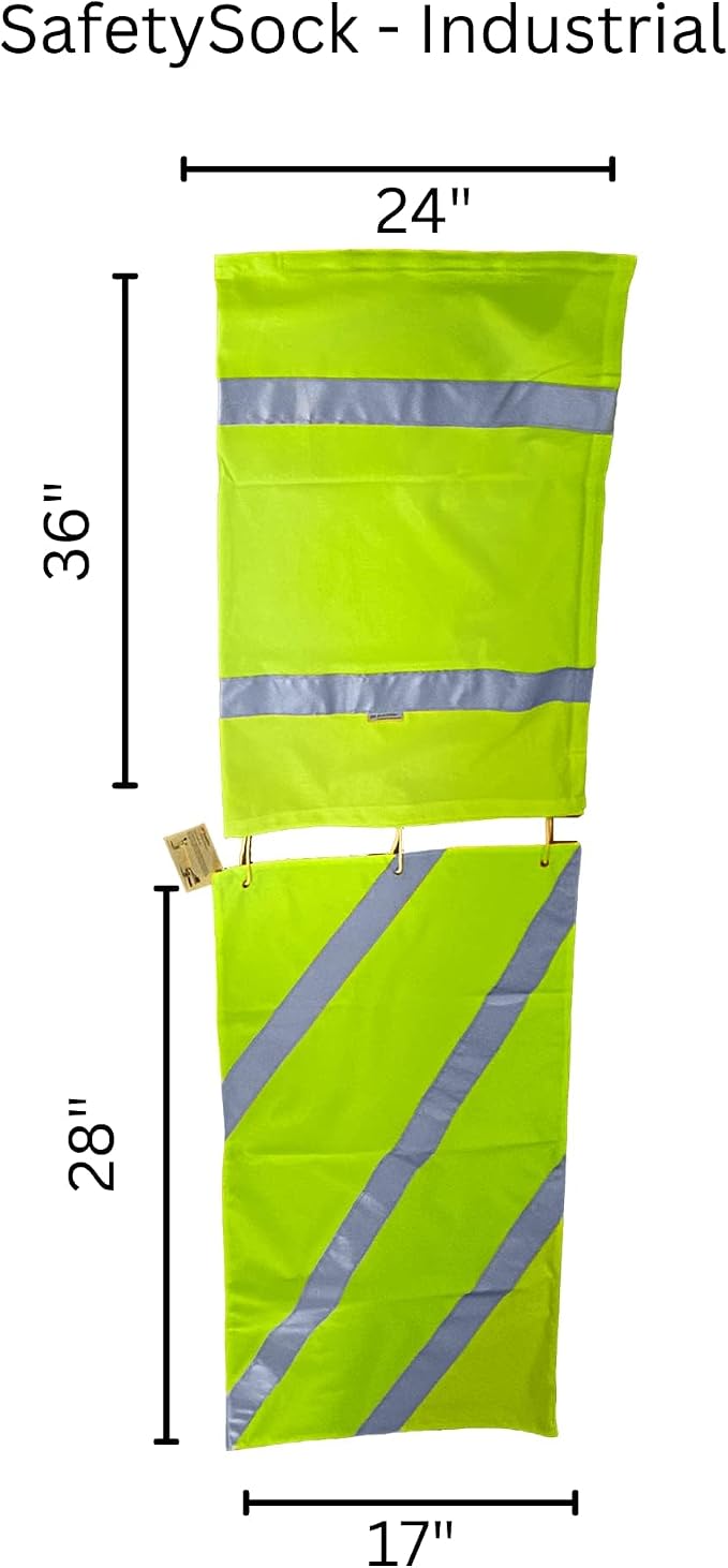Warning Safety Device - DOT Approved Reflective Emergency Roadside for Breakdown - Increased Roadside Visibility – Convenient/Easy to Use (Industrial/RV)