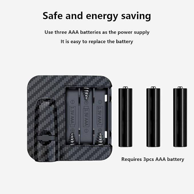 LZLRUN 4Pcs Custom Logo Projector Car Door Step Courtesy Welcome Lights | Custom photo/text/pattern, wireless no wiring, auto on/off, smart light sensing, carbon fiber shell, fits most cars