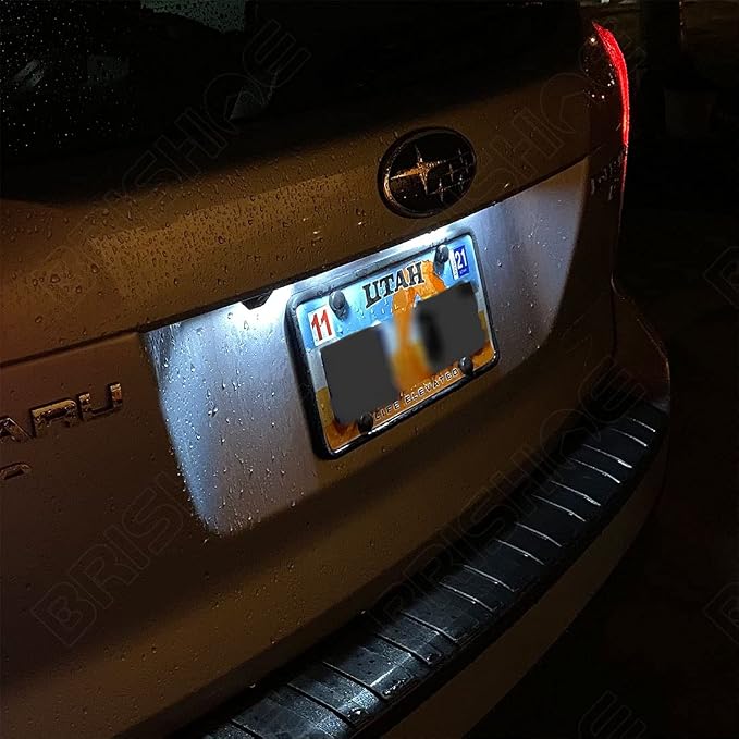 White Interior LED Lights Kit for Subaru Forester 2014 2015 2016 2017 2018 2019 Super Bright 6000K LED Interior Light Bulbs Package + License Plate Lights and Install Tool