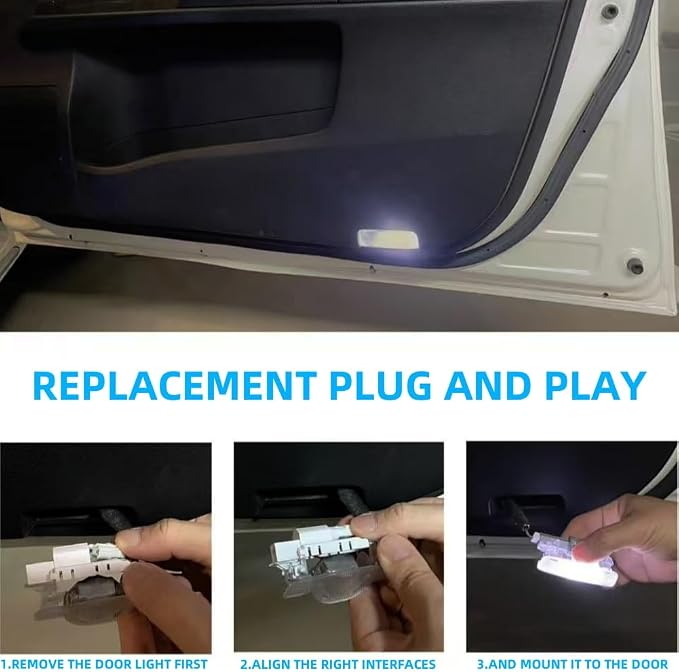 Car Door Light Logo,HD Colorfast LED Projector Welcome Lights Compatible with for Lexus ES is GS LS RX GX LX,Puddle Lights Automotive Micro-Labeling Auto Suite.