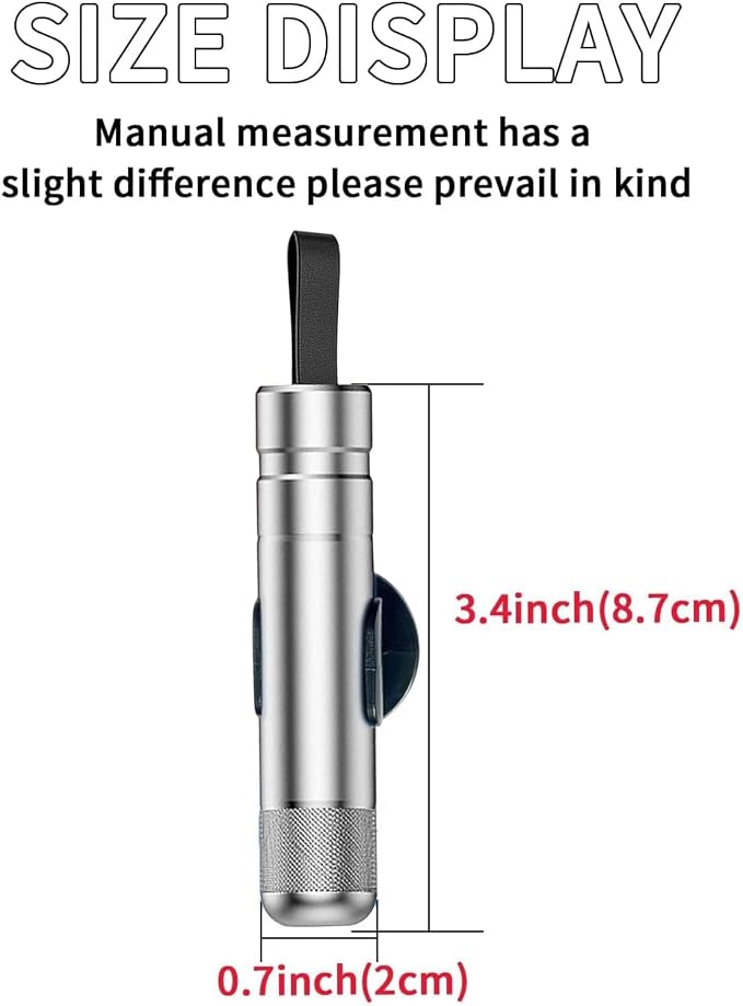 3 Packs SafeHammer Window Breaker Seatbelt Cutter, 2026 Upgraded Safe Hammer Glass Breaker Under Water, Car Emergency 2-in-1 Escape Tool with Base
