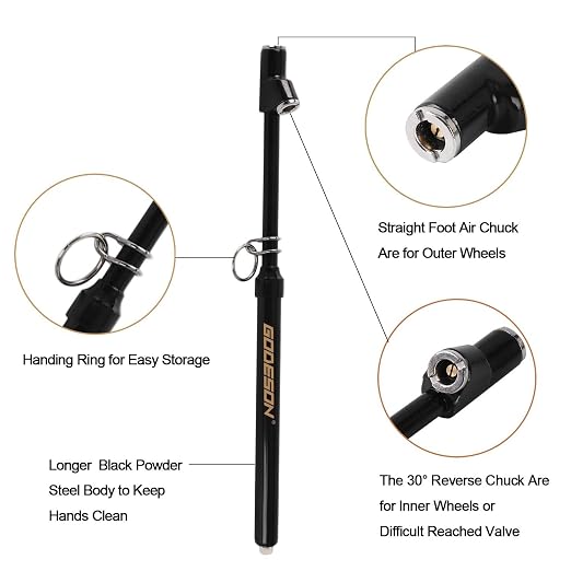 GODESON Dual Head Tire Pressure Gauge, Heavy Duty Pencil Tire Gauge Range 10-150PSI,Dual Head Truck Pen Air Pressure Gauge (Pack of 12)…