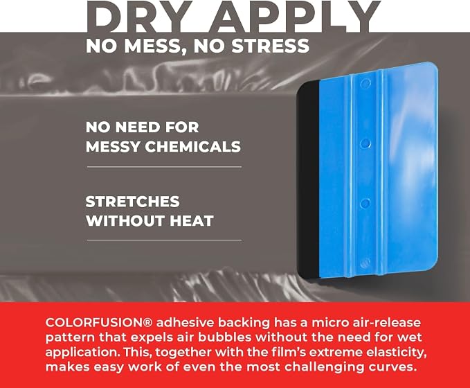ColorFusion PPF by VViViD, Gloss Nardo Grey Dry Apply PPF Vinyl Car Wrap Roll 20ft x 5ft