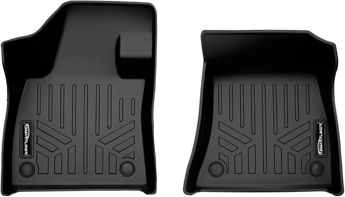 SMARTLINER Custom Fit All Weather 1st Row Floor Mat Liner Set Compatible with 2019-2020 Infiniti QX50