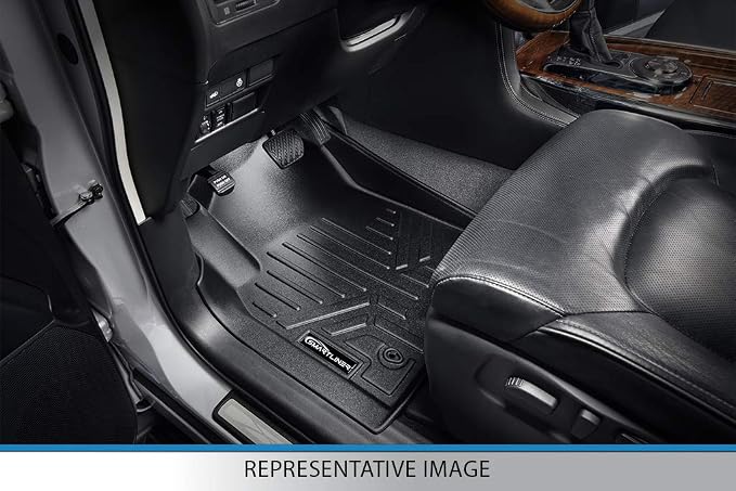 MAXLINER Floor Mats Cargo Liner Behind 3rd Row Set for 2007-2010 Ford Expedition
