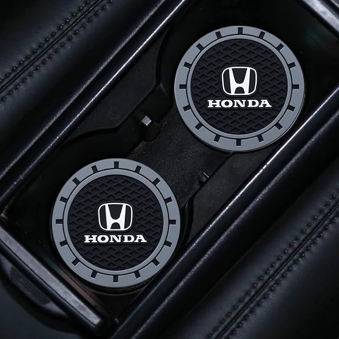 Cup Holder Insert Coaster Fit Honda Accord Civic Fit CRV Pilot EX CR-V EX-L Touring Pilot,Anti Slip Car Cup Coaster Interior Accessories