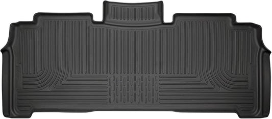 Husky Liners Weatherbeater Floor Mats | Fits 2017-2026 Chrysler Pacifica, 2020-2026 Chrysler Voyager | 2nd Row, 1-pc Black - 14011HUL