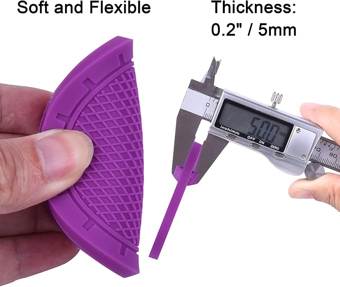 Car Coasters, Wisdompro 4 Pack PVC Car Cup Holder Insert Coaster - Anti Slip Universal Vehicle Interior Accessories Cup Mats for Women(2.75" Diameter, Purple)