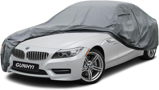 GUNHYI Premium Car Cover Custom Fit BMW Z4(2002-2008), 16 Layers Heavy Duty Car Cover Waterproof All Weather with Zipper Door for Sun Rain Snow Dust Uv Protection
