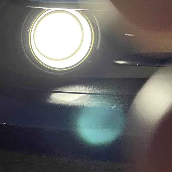 Alla Lighting Super Bright LED Fog Lights Bulbs or DRL, 6000K Xenon White H16 H11LL H8LL H1155 Replacement, 2800Lms 5730 33-SMD 12V for Cars, Trucks, SUVs, Vans (H10/9145/9140)