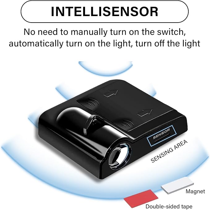 Car Door Lights Projector, Sunflower Car Door Projector Lights Universal Welcome Courtesy Ghost Shadow Lamp Fit for All Car Models Sunflower