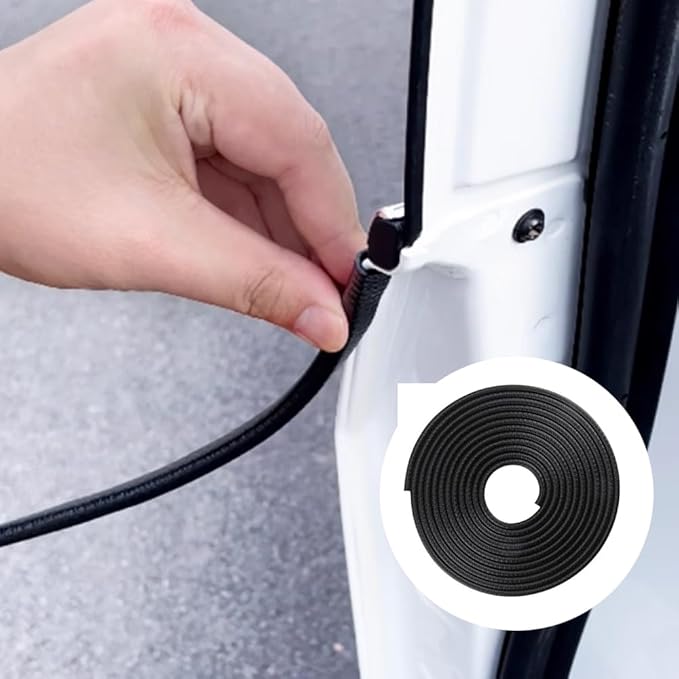 Edge Trim Black Small, Flexible PVC Edge Protector,Rubber U Channel Edge Trim,Fits Edge 1/16 to 1/8 Inch (16FT)