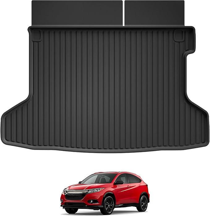 Original Cargo Liner Fit for Honda HR-V AWD 2016-2022 | All Weather Protection Heavy Duty Trunk Liner, Anti-Slip Waterproof TPE Rubber HRV Cargo Car Liner