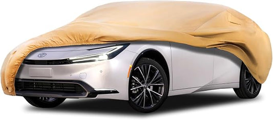 Heavy Duty Outdoor Car Cover Custom Fit for 2010-2026 Toyota Prius,Windproof All Weather Waterproof Sun Rain UV Dust Snow Protection Outdoor Car Covers