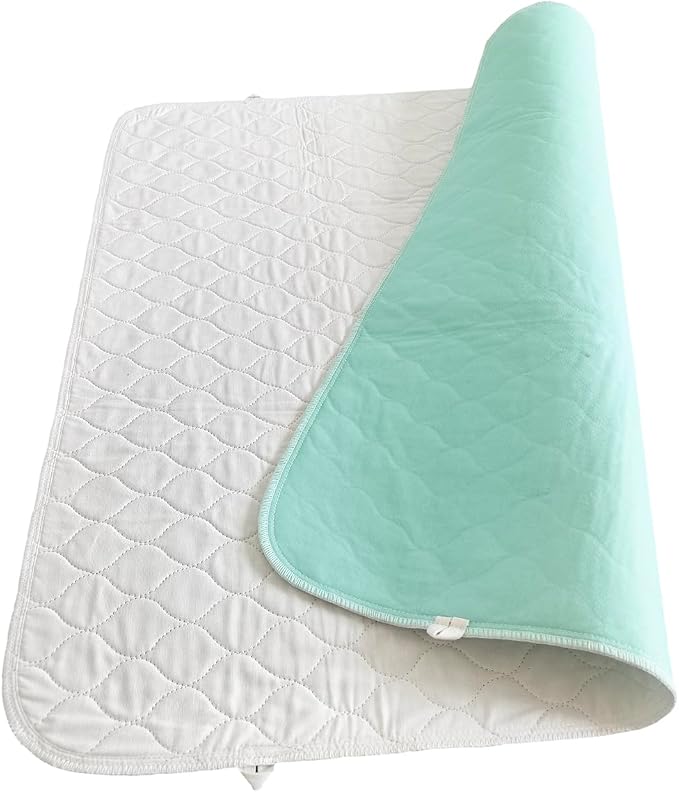 Careboree Washable Waterproof Bed Pads, Extra Absorbent 34”x36” (2 Pack | Anti Slip, Mattress and Furniture Protectors, Breathable, reusable underpads for Incontinence,Adults, Elderly, Kids, Pets