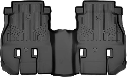 MAXLINER Custom Fit Floor Mats 2nd Row Compatible with 2018-2018 Jeep Wrangler