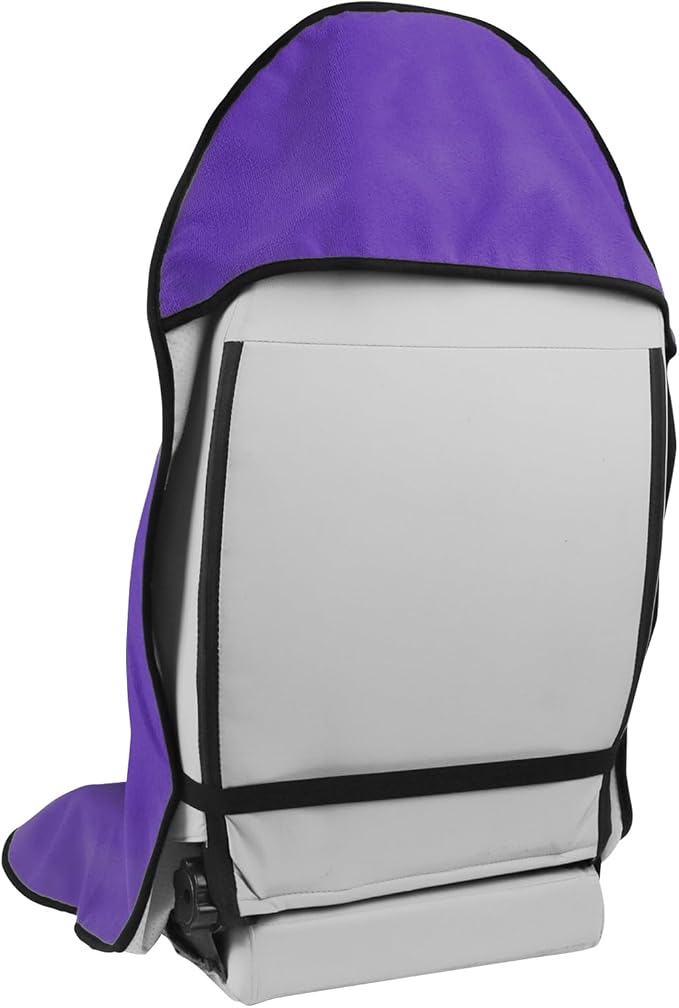 Car Seat Cover Protector Front Seats,for Gym Workout,Running,Swimming,Beach and Hiking,Waterproof Sweat Towel Bucket Seat Covers for Cars SUV Trucks (Purple, 2Pcs)