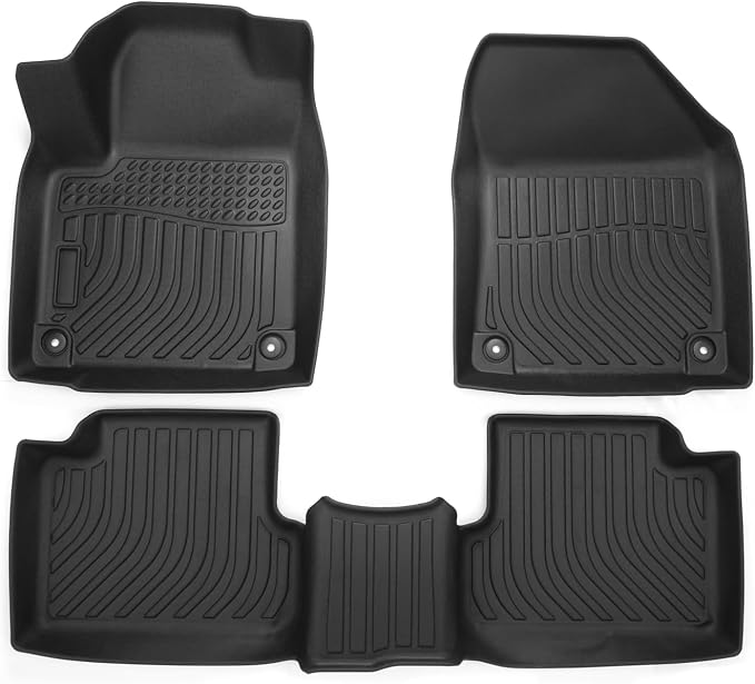 Cartist Floor Mats for Jeep Cherokee 2016-2023 (Not for Grand Cherokee), All Weather Floor Mat for Cherokee Accessories, Heavy Duty Car Mats, Car Accessories