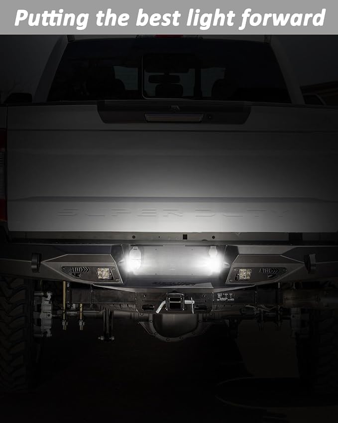 Bestview LED License Plate Lights Cover Lens w/Socket & Rear Lamp Wire Harness Assembly Compatible with Chevy Silverado Suburban Tahoe GMC Sierra 1500 2500 3500 HD Escalade EXT, White - Pack of 2