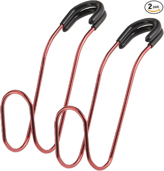 High Road Unbreakable Car Bag Hooks - Large Car Seat Hooks for Purse, Backpack, Coats, Hats and Heavy Bags up to 40 lbs - Secure Attachment Fits All Headrest Posts, 2 Pack