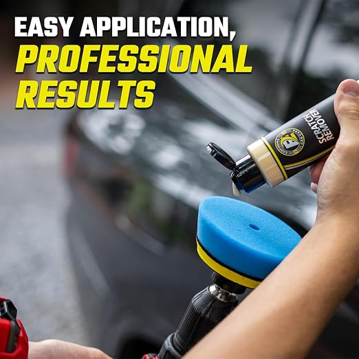 ExoForma Car Scratch Remover Kit for Scratches & Swirls - Paint Correction System with Drill Attachment, Polishing Pad & Microfiber Towel - Restores Color, Gloss, and Shine - for All Paint Finishes
