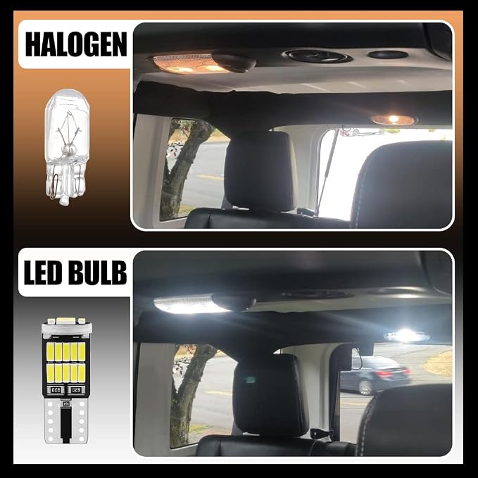 LED Interior Lights Kit for Chevy Camaro 2010 2011 2012 2013 2014 2015 Super Bright 6000K Dome Trunk License Plate Lights White Interior LED Light Bulbs Package + Install Tool