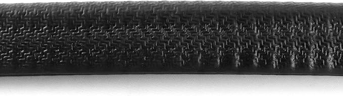 QWORK U-Shape Edge Trim, 10 Feet Weather Stripping Car Door Edge Protector, Flexible Push-On Rubber Guard for 1/4" Sharp Metal Edges