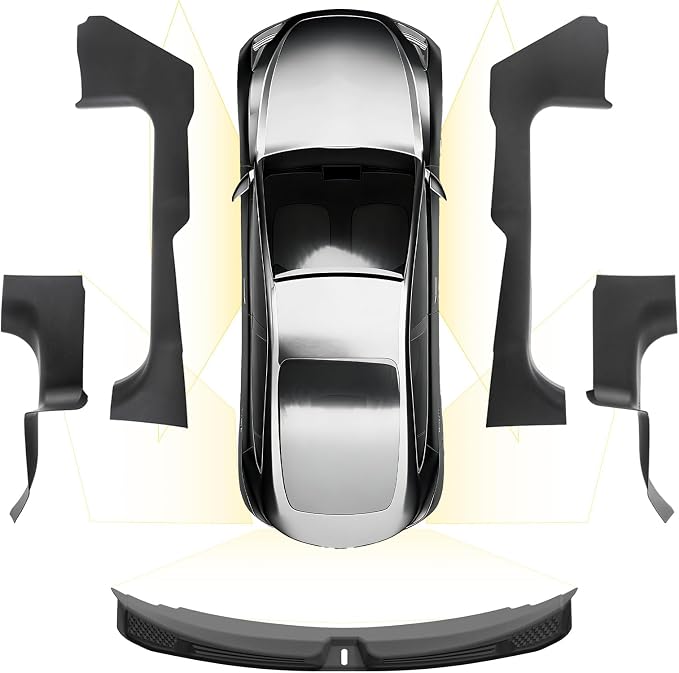 3W Tesla Model 3 Hignland Door Sill Protector 2024 2025 2026 Front & Rear, Rear Bumper, Trunk Sill Protector, Door Entry Guard, Edge Guards, TPE Customized Accessories