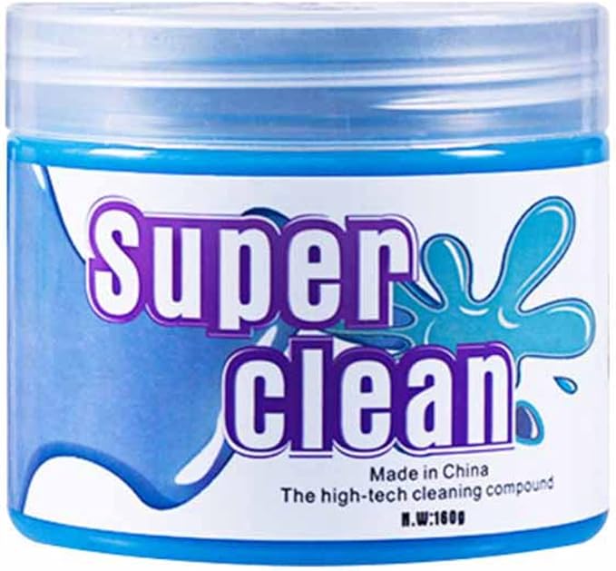 Tyenaza Dust Clean Clay, Keyboard Cleaning Gel Universal Dust Keyboard Cleaner for Car Laptop Keyboard Air Vents 5.6oz