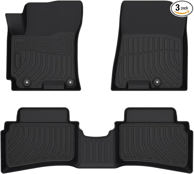Venue Floor Mats - Car Mats for Hyundai Venue 2020-2026, All Weather Floor Mat for Venue Accessories, Heavy Duty Rubber Mats, Car Accessories
