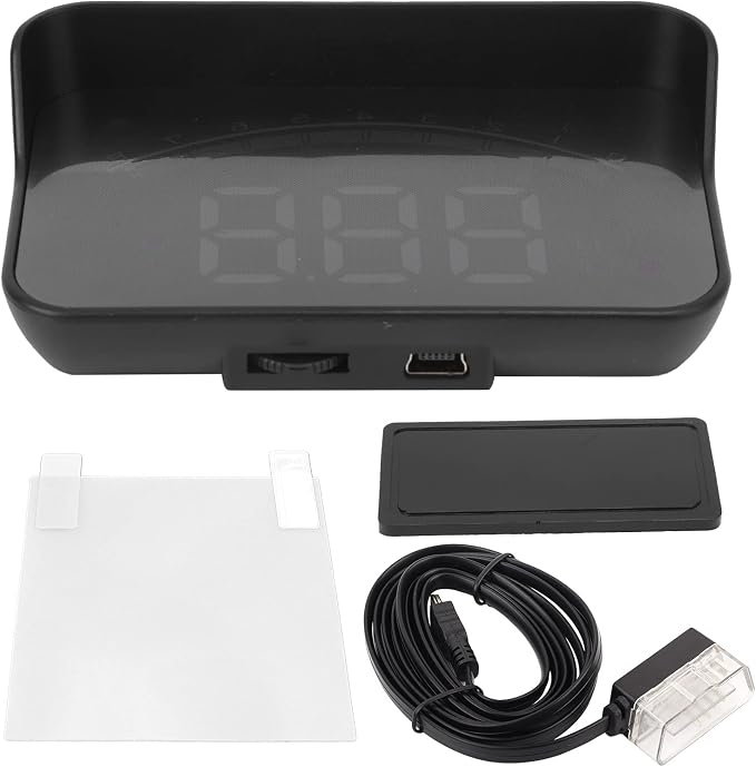 Heads Up Display for Cars, Car HUD Head Up Display M6S Universal Car 3.5 Inch HUD OBD Interface Windshield Projector, Speed, Engine RPM, OverSpeed War
