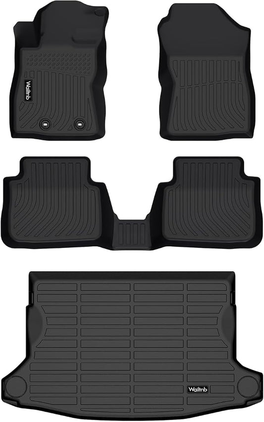 All Weather Car Floor Mats & Cargo Liner Set for Subaru Crosstrek 2024-2026 & Impreza 2024 2025 2026 TPE Trunk Liner fit for Subaru Crosstrek Accessories for Impreza