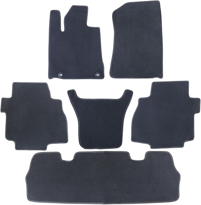 GXARTS Car Floor Mats Carpet Full Set All-Weather Protect Fit for Toyota Sequoia 2008 2009 2010 2011 2012 2013 2014 2015 2016 2017 2018 2019 2020 2021 2022 | Waterproof Car Mats with Anti-Slip Back
