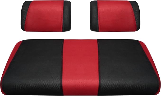 Golf Cart Front and Rear Seat Covers for Yamaha G2 G8 G9 G11 G14 G16 G19 G20 G21 G22, Durable Polyester Fabric Yamaha Golf Cart Seat Covers, Breathable Washable
