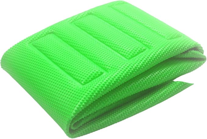 Motorcycle Universal Seat Cover non-slip thick 3D particles suitable Rubber Striped Grip Gripper Soft For CRF WR WRF RMZ YZF SXF EXC EXC XC SX CR KLX 250 Dirt Pit Bike Motocross (Orange) (Green)