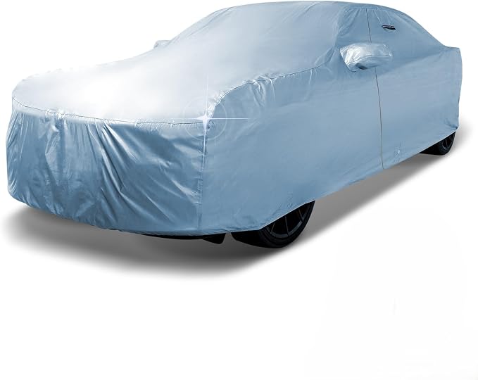 iCarCover 18-Layer Car Cover Waterproof All Weather, Premium Quality Car Covers for Automobiles, UV Protection, GR Supra, LXS SC, Cayman, 718, 911, 350Z, Size C30 (See Size Chart)