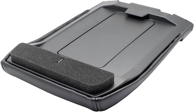 NHILES Center Console Lid Compatible with 1999-2007 Silverado Sierra | Fits 1999-2007 Avalanche Suburban Yukon Tahoe, Replaces OEM 19127364 19127365 19127366, Leather Cover, Black
