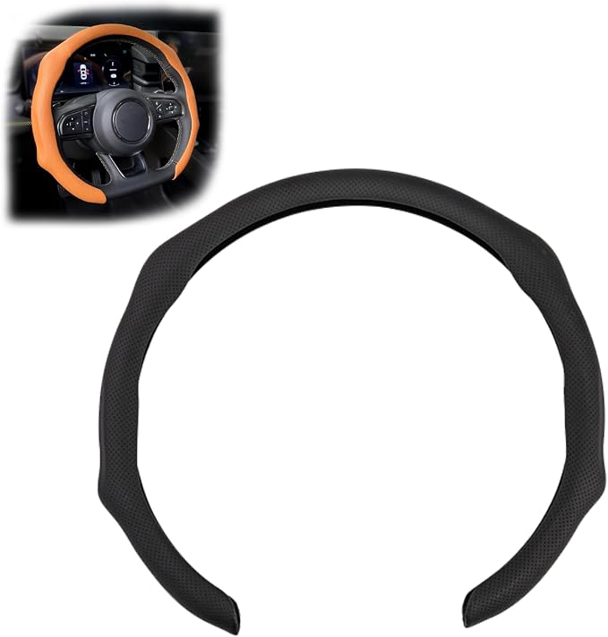 Breathable Non-Slip Ultra-Thin Steering Wheel Cover,Car Steering Wheel Cover Wheel Cover Protector,Atmungsaktive, rutschfeste und ultradünne Lenkradabdeckung